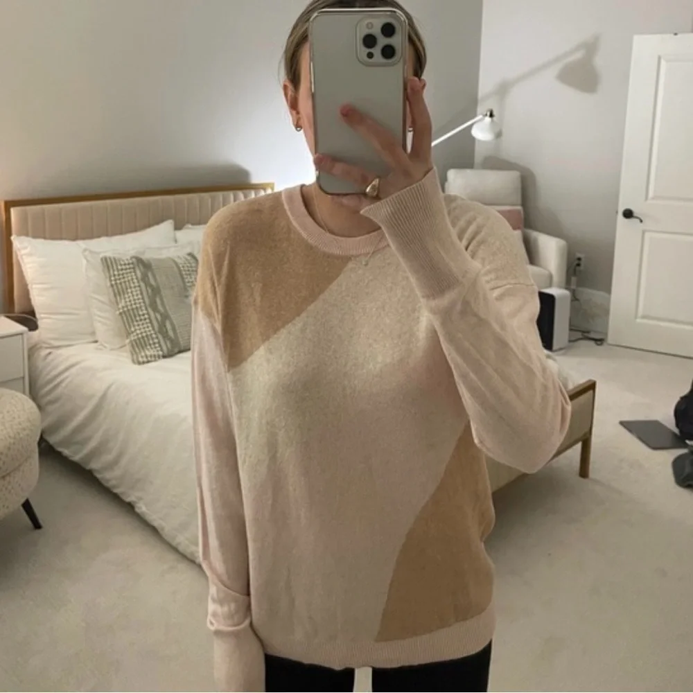 A New Day Colorblock Sweater Size XXL.